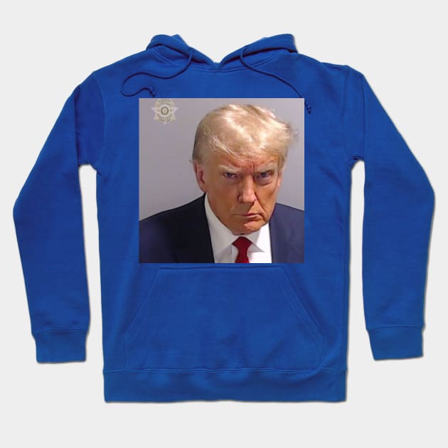 Trump Mugshot Hoodie by isarol